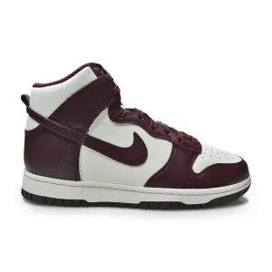 Womens Nike Dunk High - DD1869 601 - Burgundy Crush