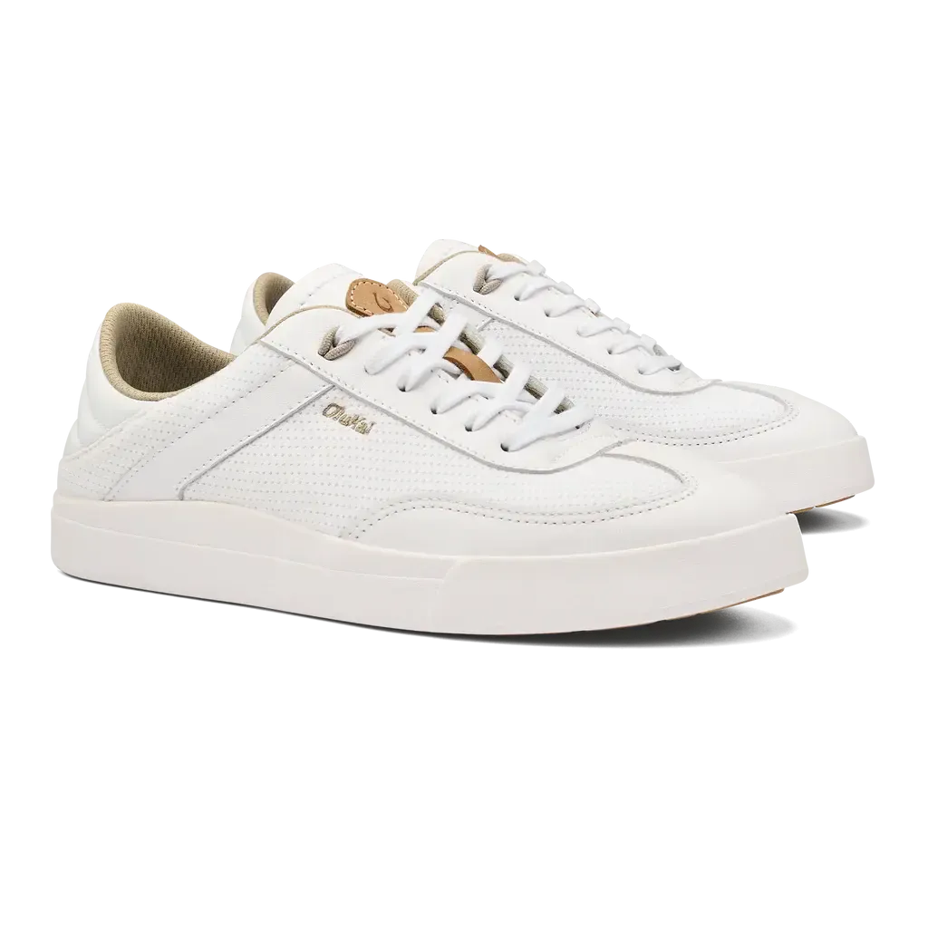 Women's Olukai Kilea Sneaker  Retro Court Style with All-Day Comfort