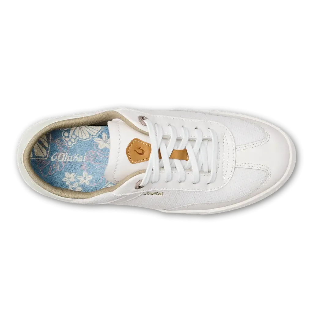 Women's Olukai Kilea Sneaker  Retro Court Style with All-Day Comfort