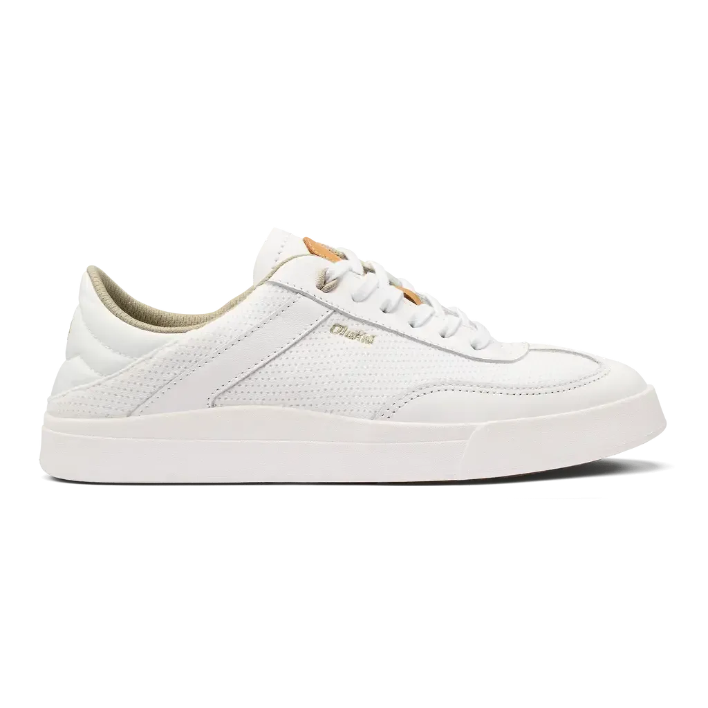 Women's Olukai Kilea Sneaker  Retro Court Style with All-Day Comfort
