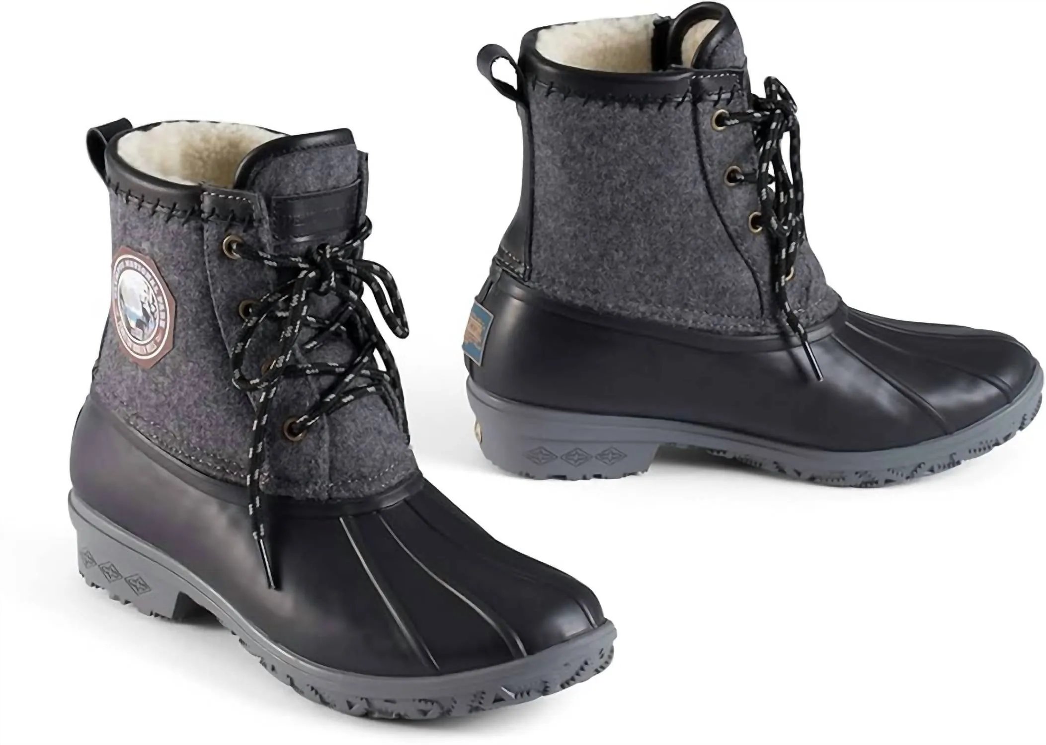 WomenS Olympic Duck Boot In Grey
