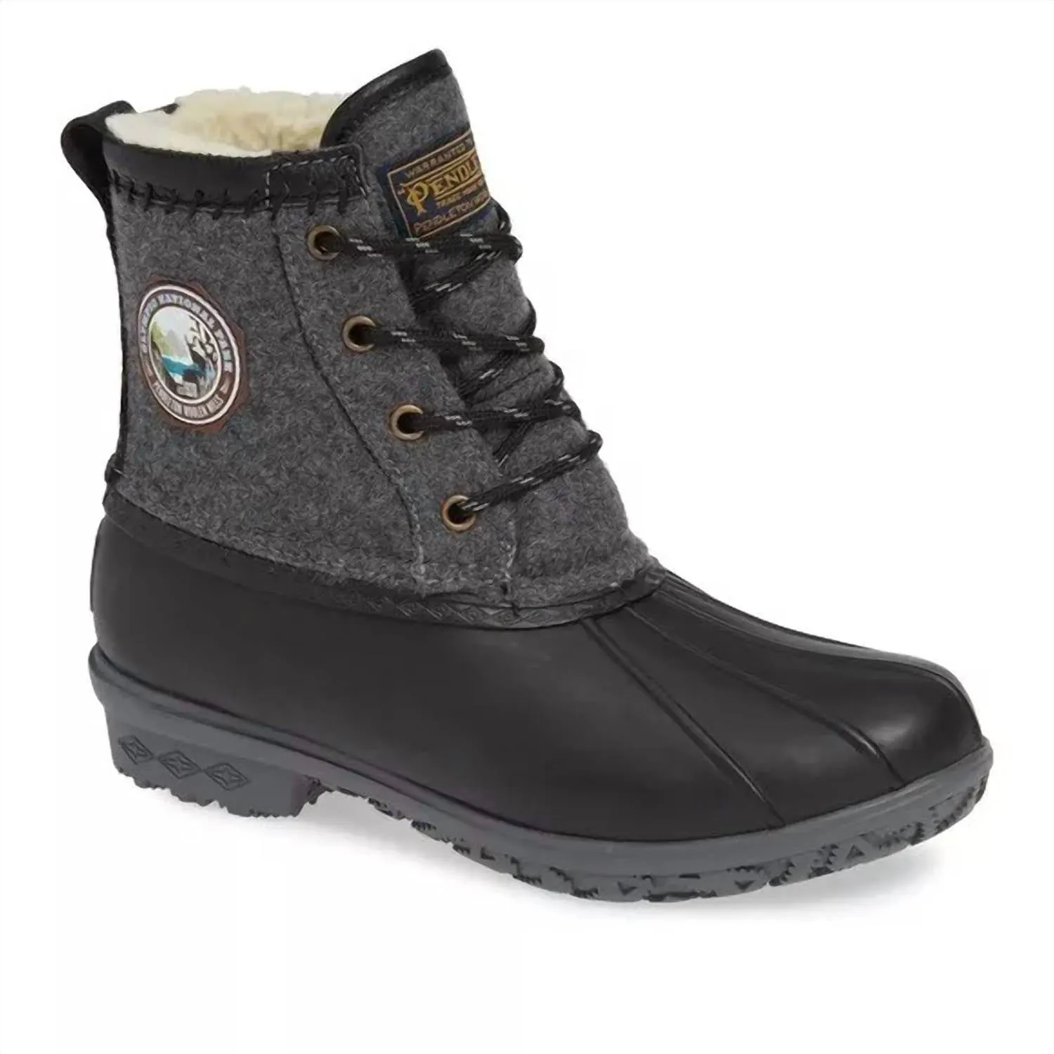 WomenS Olympic Duck Boot In Grey