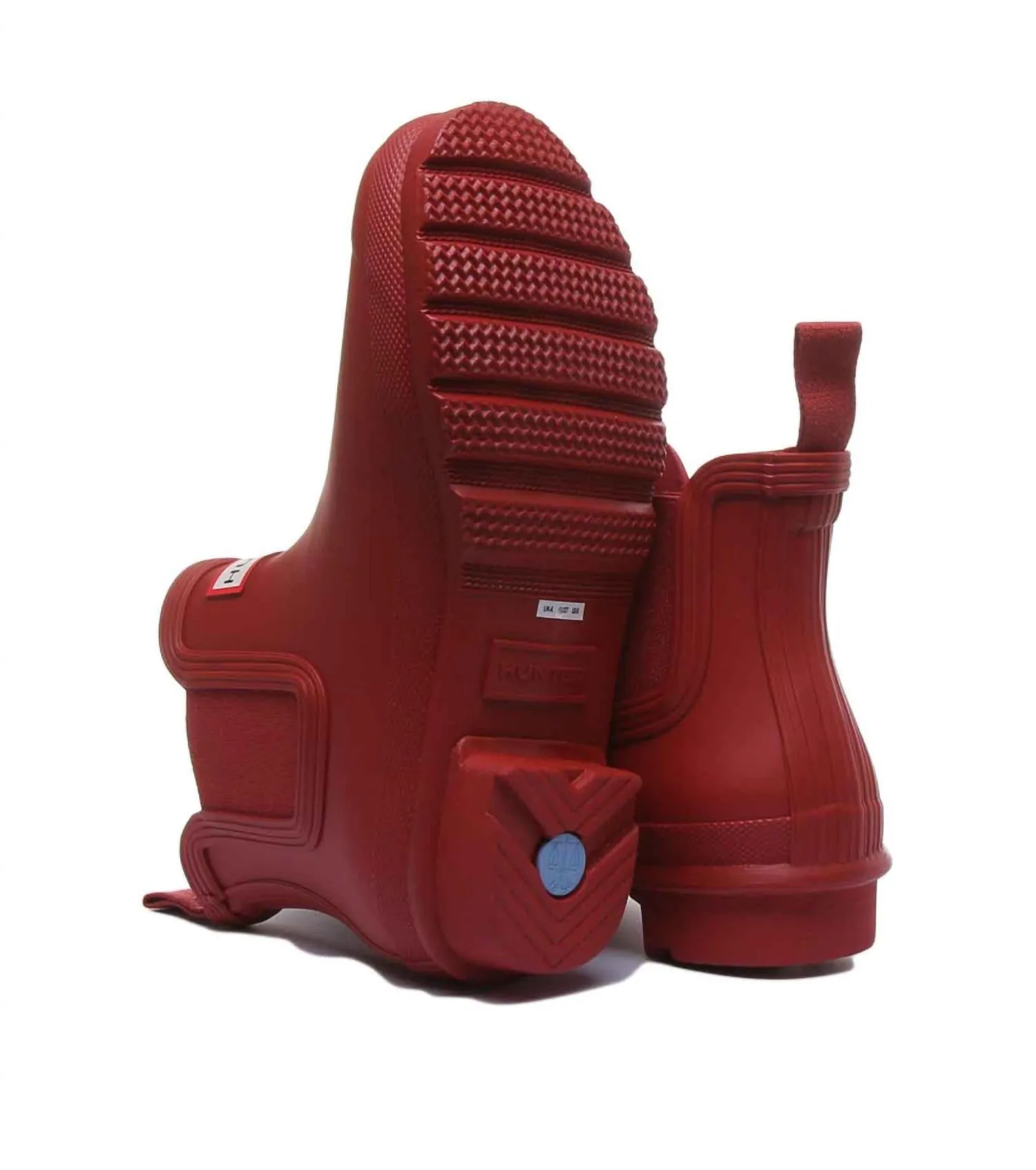 Women's Original Chelsea Rain Boot In Military Red