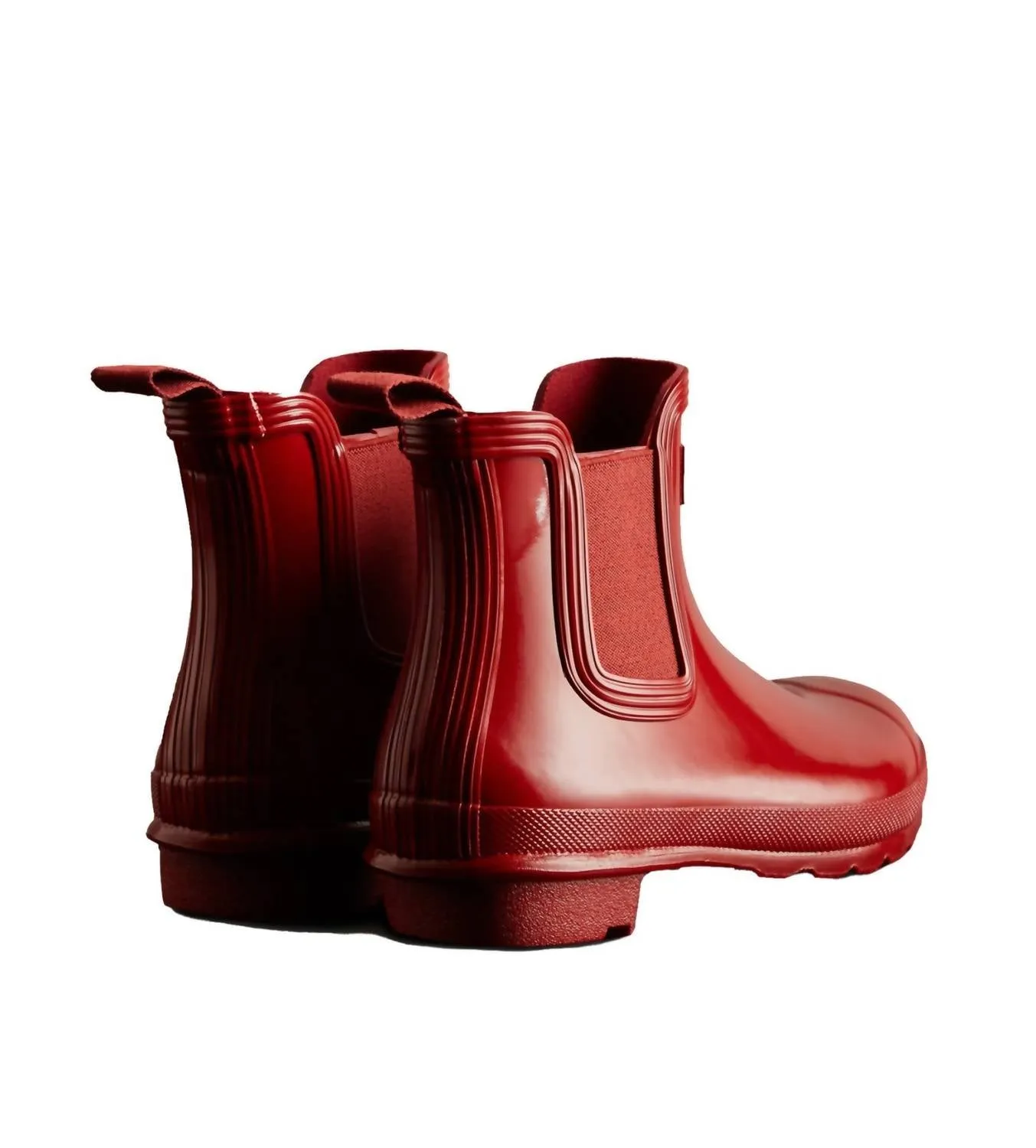 Women's Original Gloss Chelsea Boots In Military Red