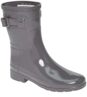 Women's Original Refined Short Gloss Rain Boot In Stratus