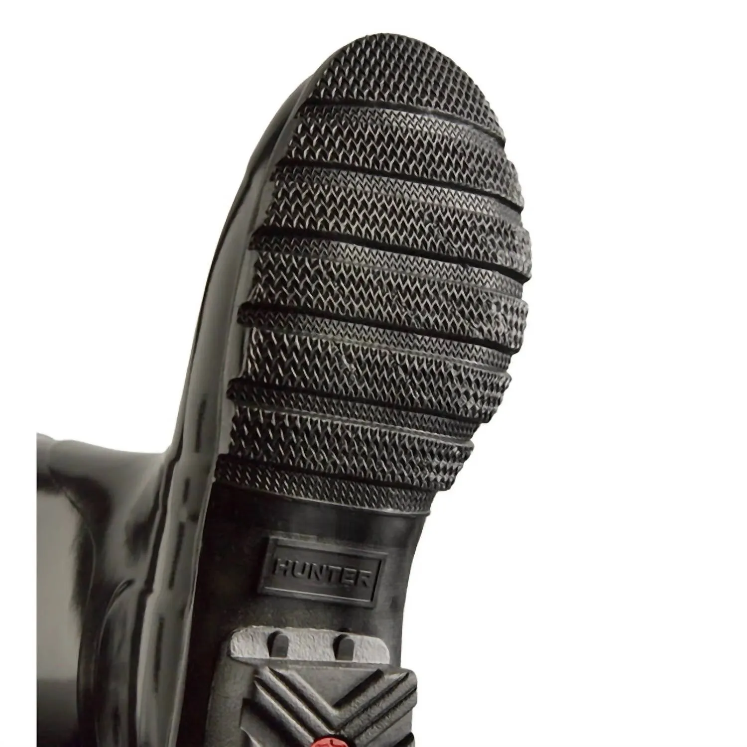 Women's Original Short Rain Boots In Black Gloss