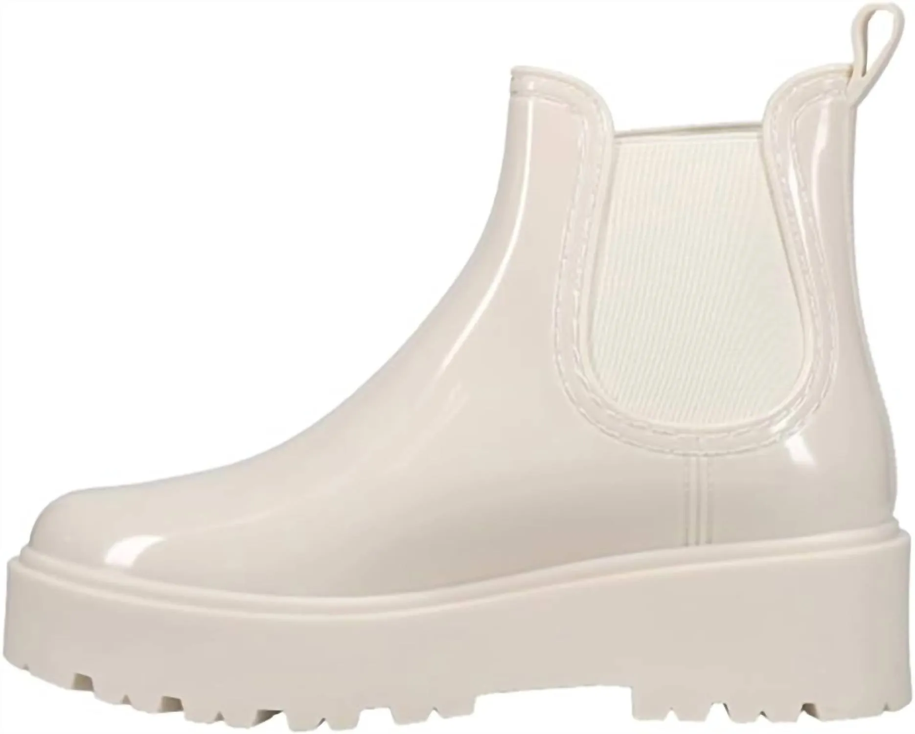 Women's Penny Boots In White