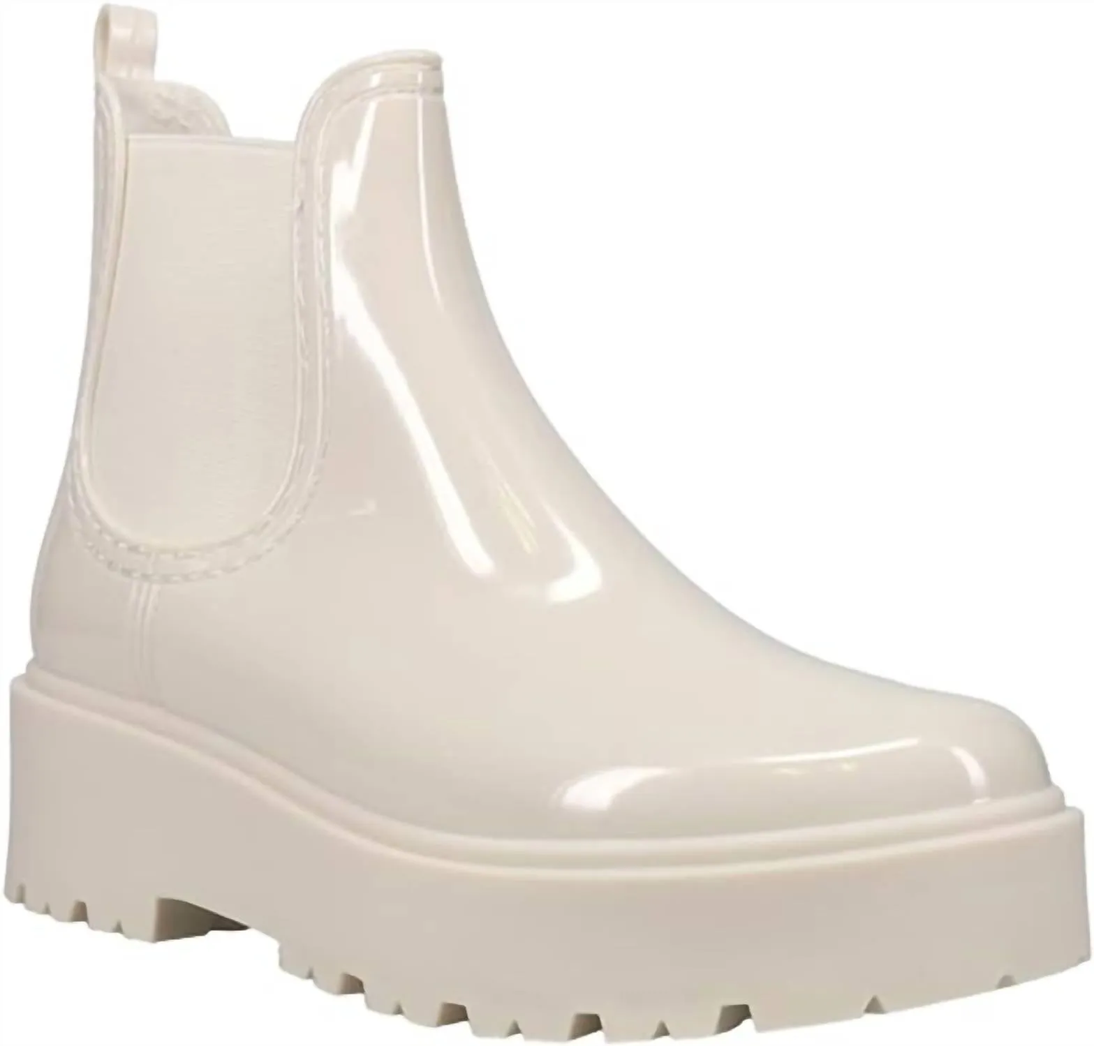 Women's Penny Boots In White