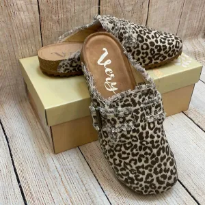 Women's Picnic Slide In Cream Leopard