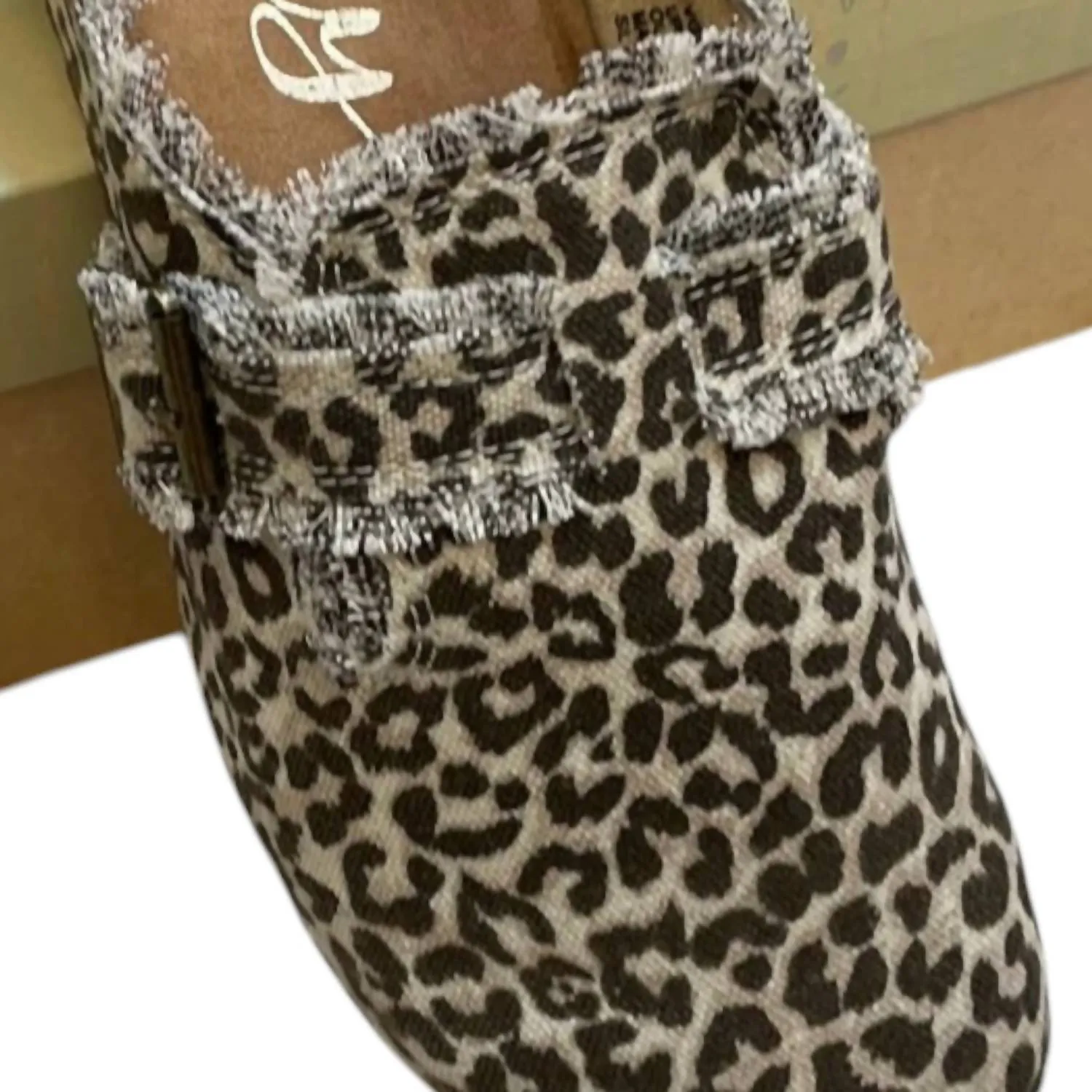 Women's Picnic Slide In Cream Leopard