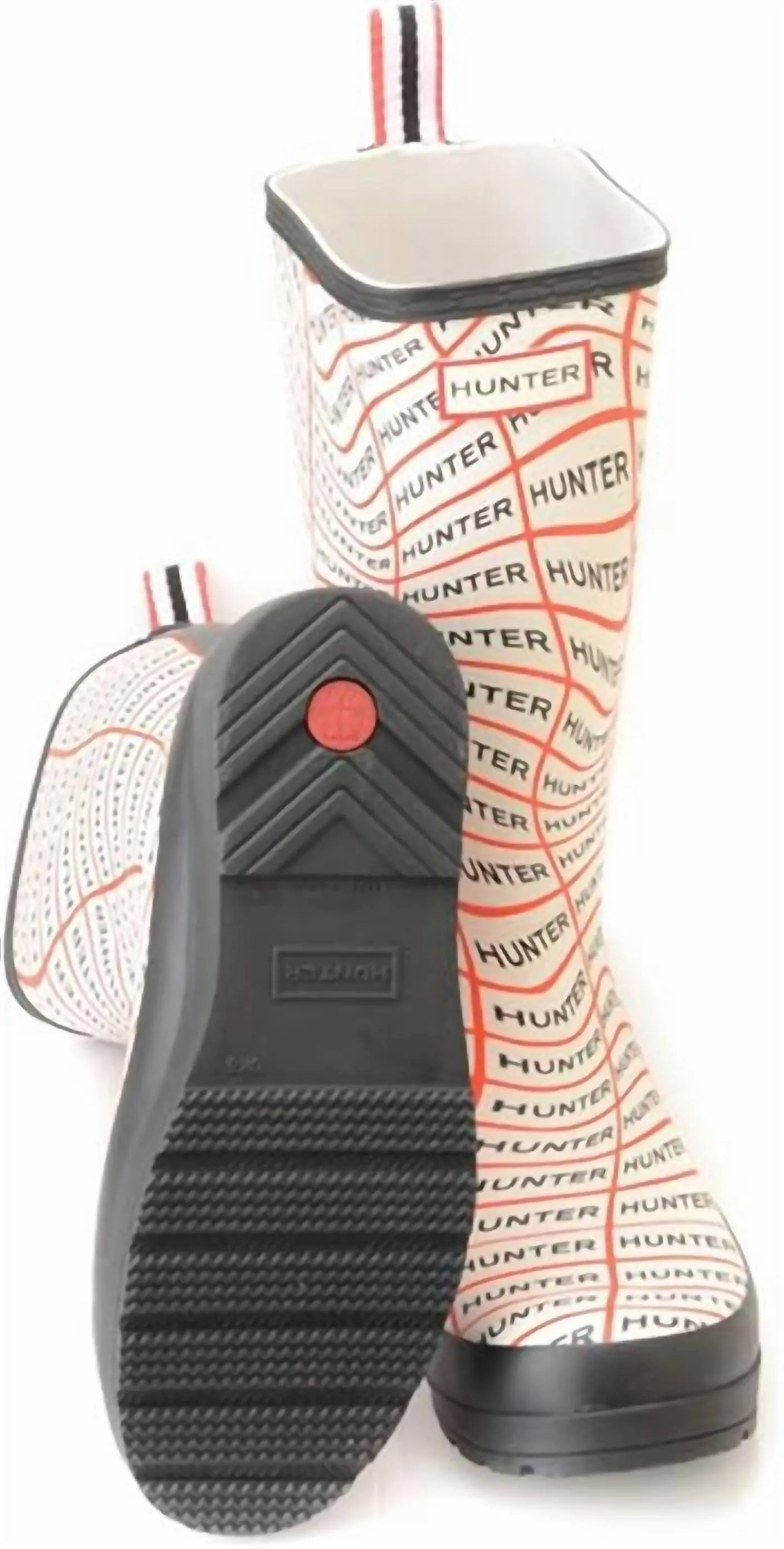 Women's Play Boot Tall In Sonic Logo Print