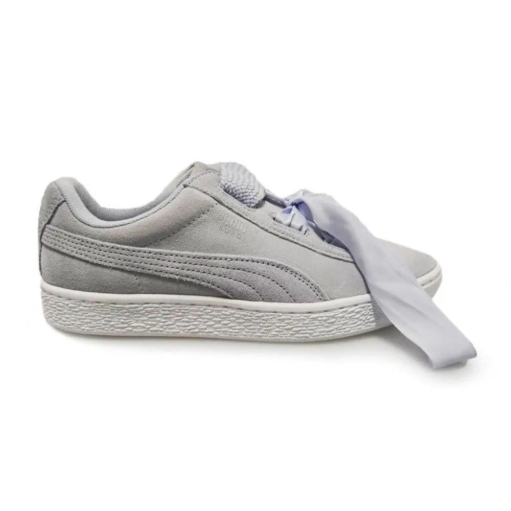 Womens Puma Suede Heart Jr