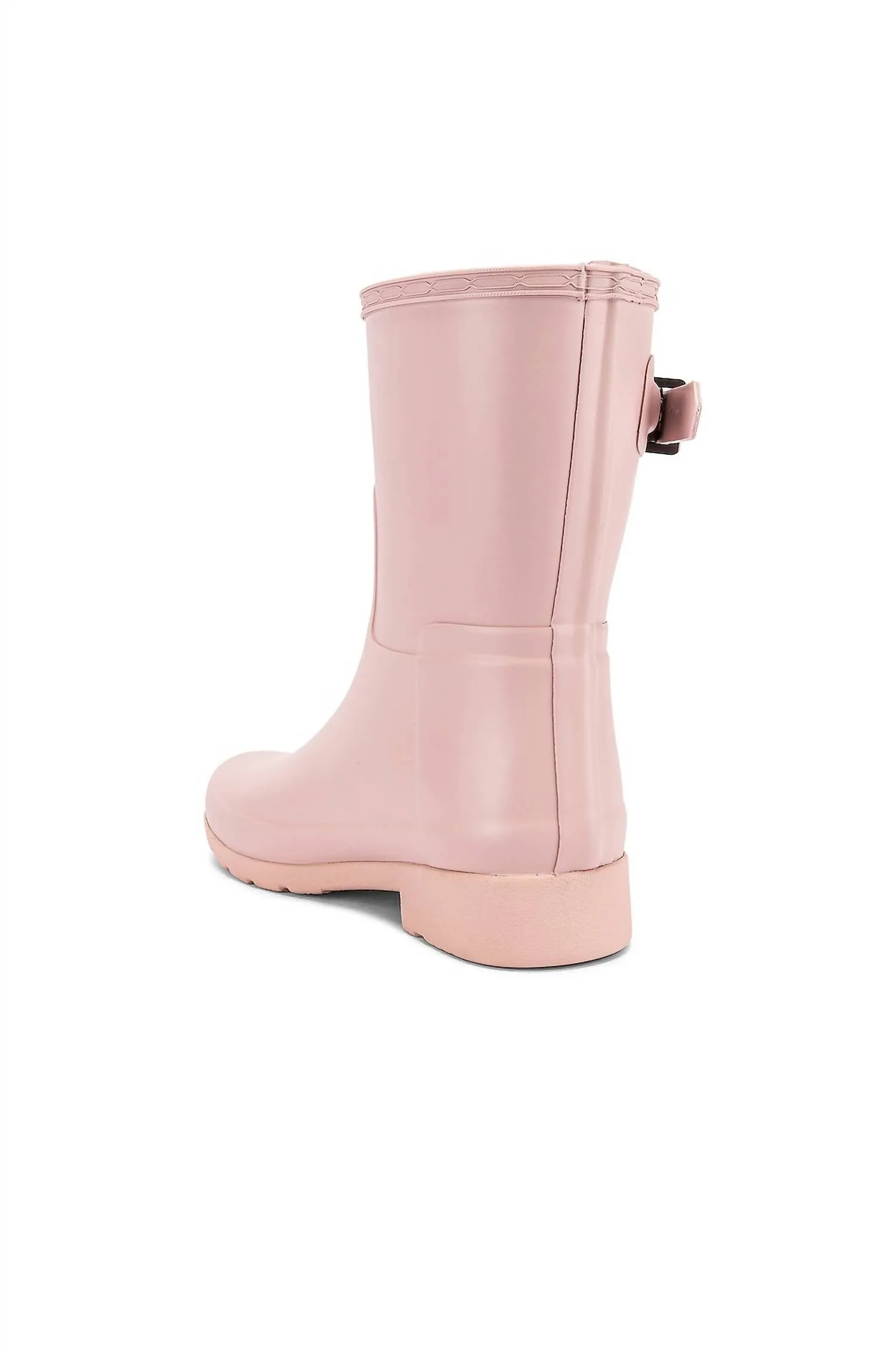 Women's Refined Short Matte Boots In Echo, Pink