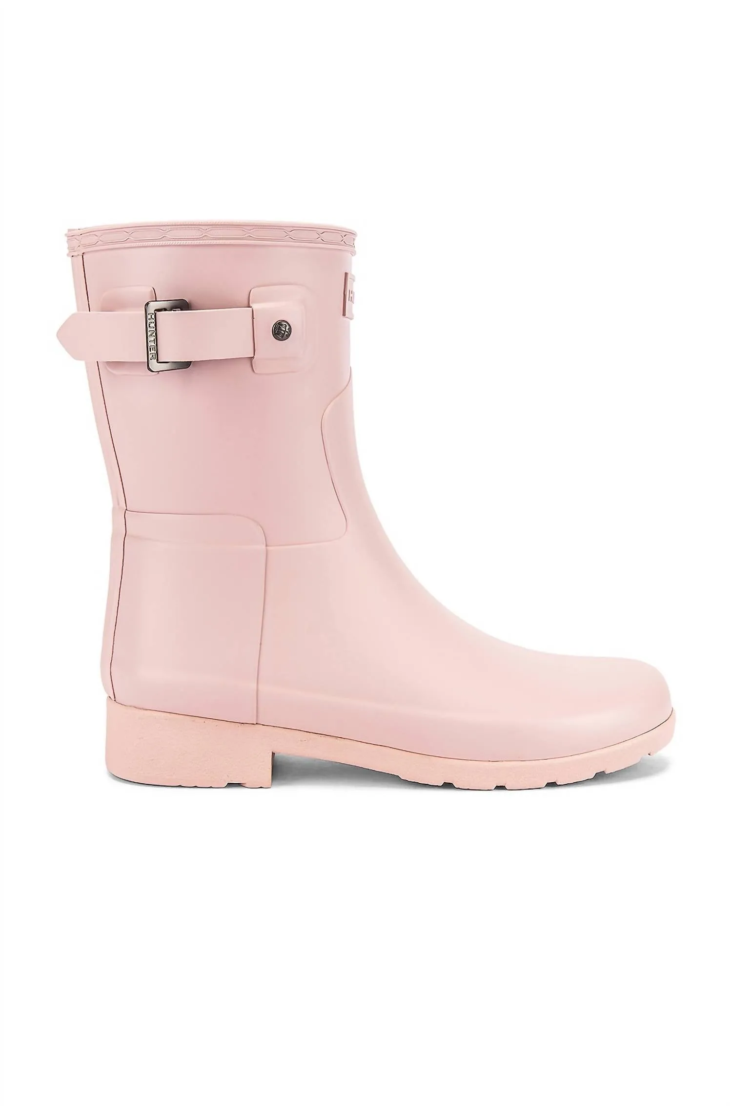 Women's Refined Short Matte Boots In Echo, Pink