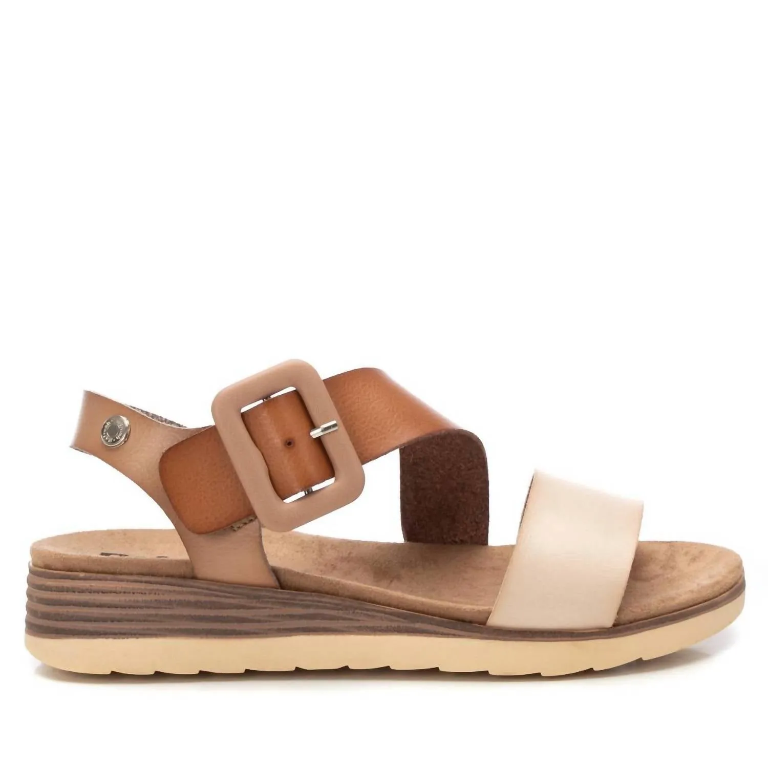 Women's Refresh Buckle Sandals In Taupe