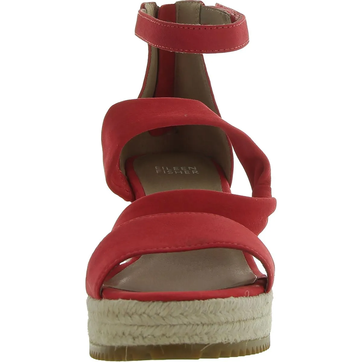 Womens Round toe Ankle strap Wedge Sandals