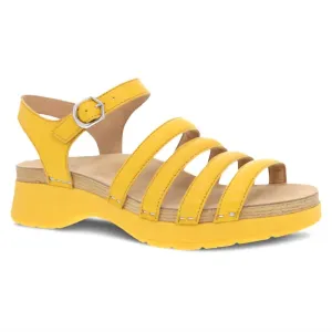Women's Roxie Strappy Bright Sandal In Yellow