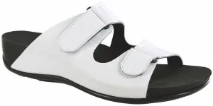 Women's Seaside Slide Sandal In Chalk