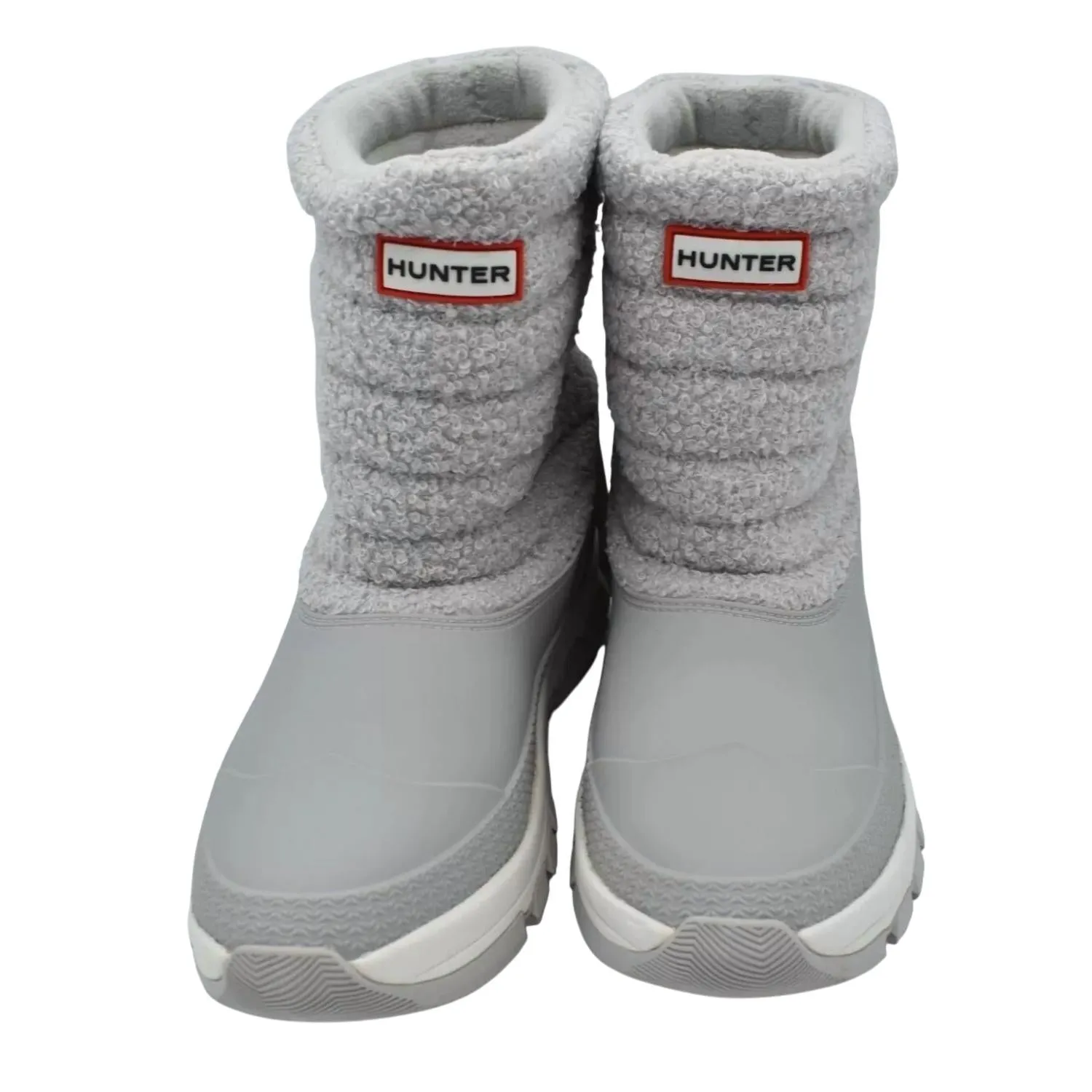 Women's Sherpa Snow Boot Short In Frosted Grey