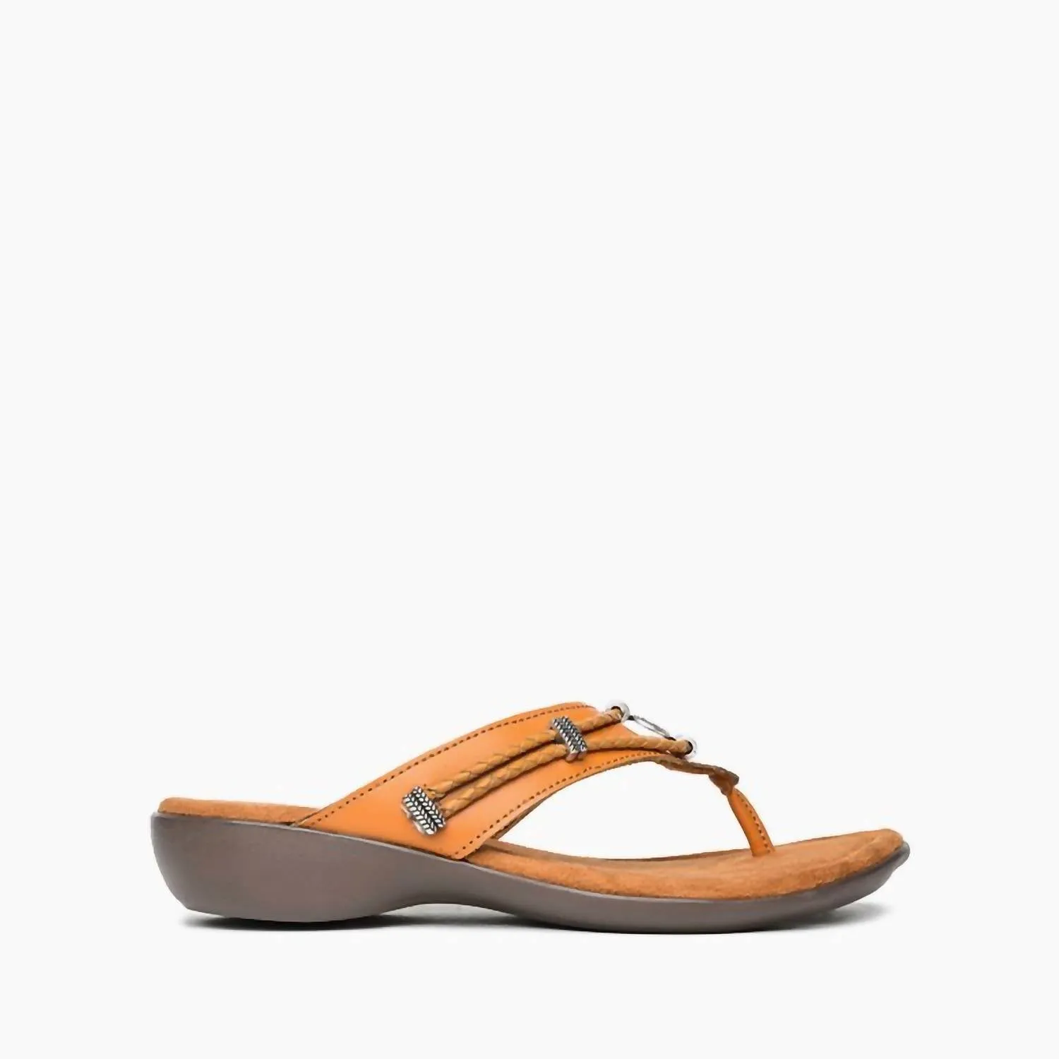 Women's Silverthorn 360 Toe Post Sandal In Cognac