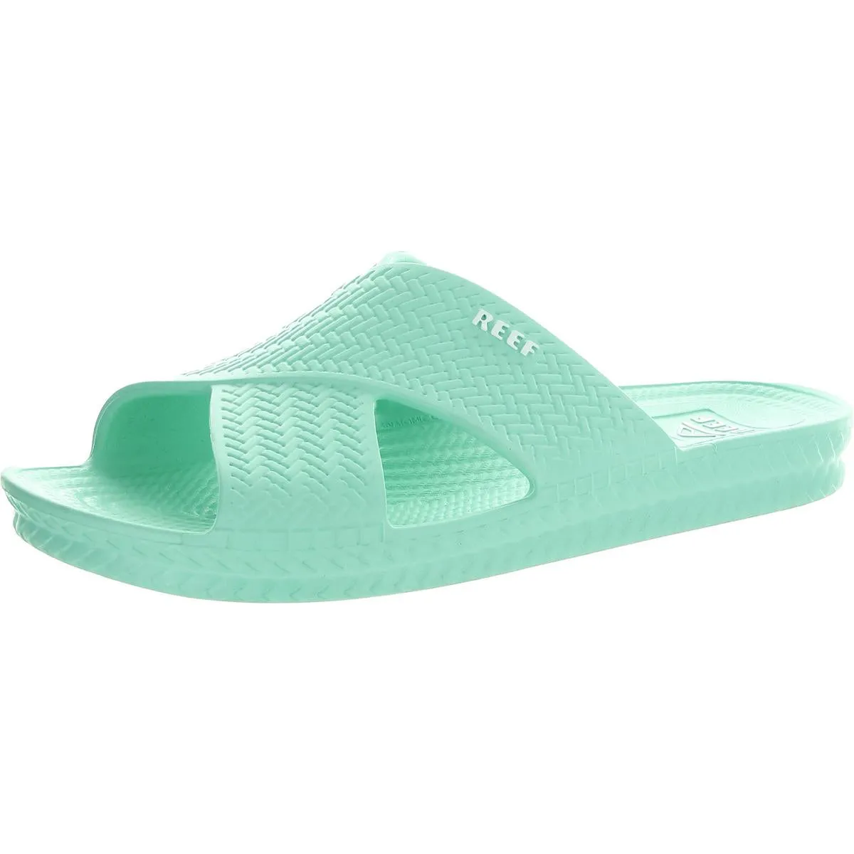 Womens Slip On Open Toe Slide Sandals