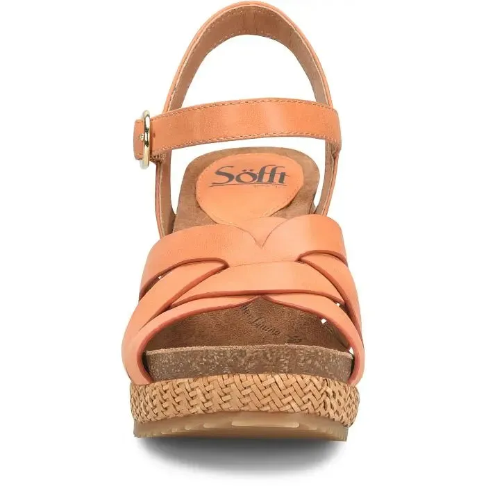 Women's Sofft Carlana  Elegant Woven Wedge Sandals