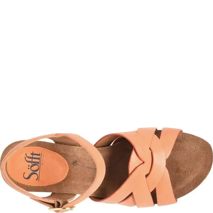 Women's Sofft Carlana  Elegant Woven Wedge Sandals