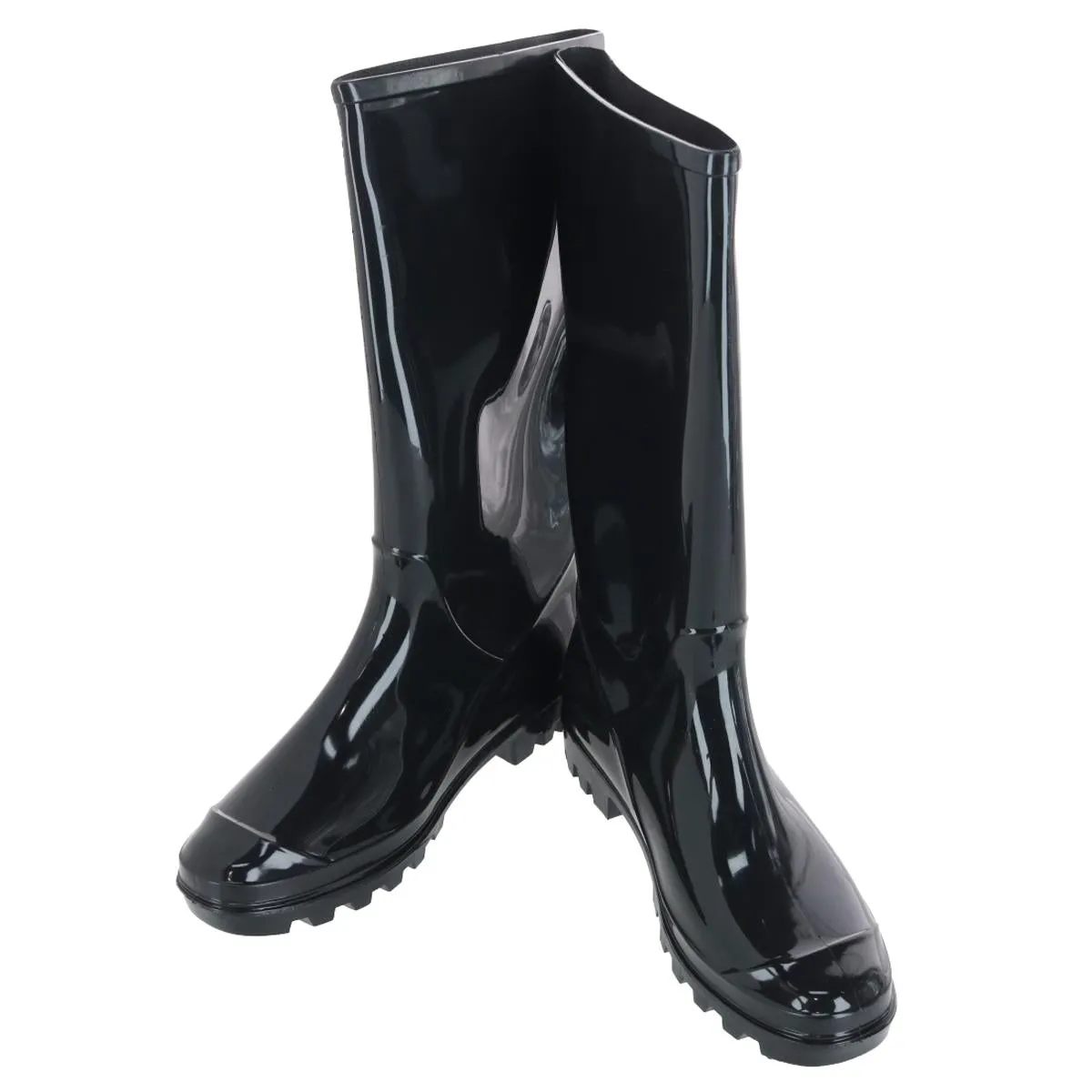 Women's Solid Color Water Resistant Rain Boots