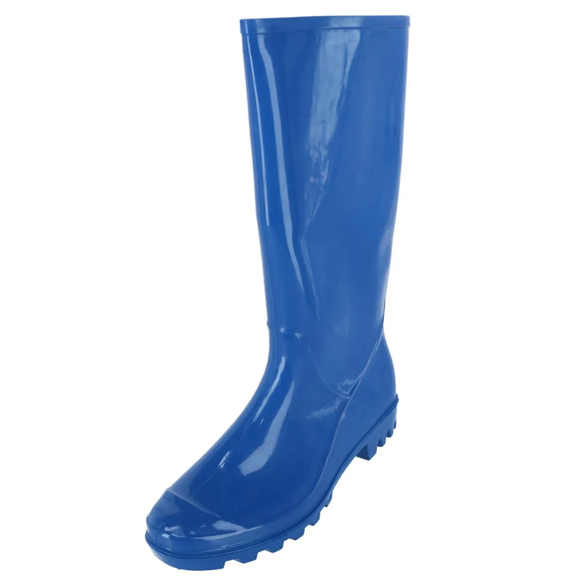 Women's Solid Color Water Resistant Rain Boots