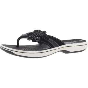 Womens Solid Flip-Flops