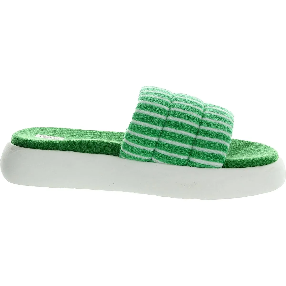 Womens Solid Slide Sandals