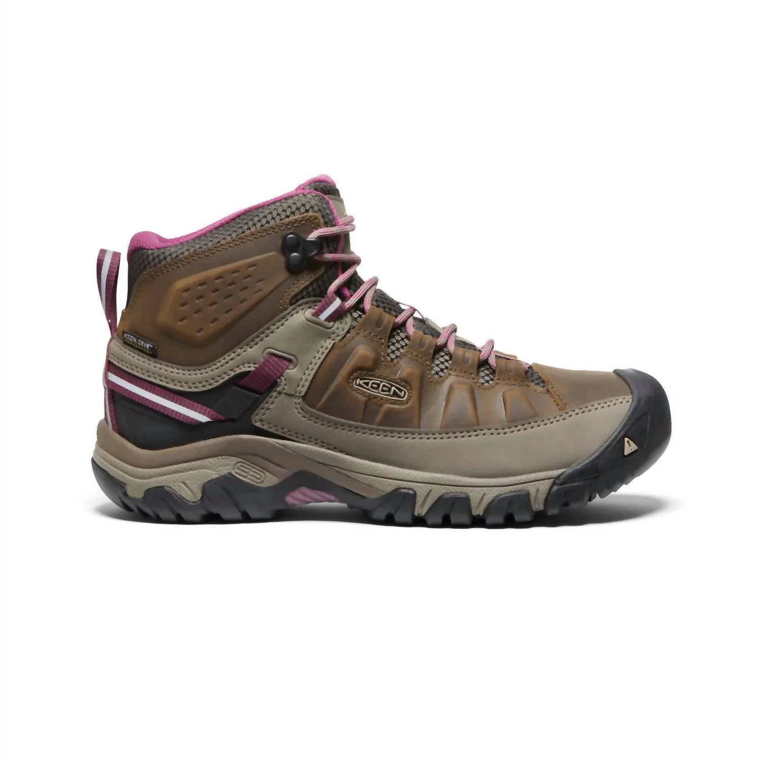 Women's Targhee Iii Mid Waterproof Boot In Weiss/boysenberry