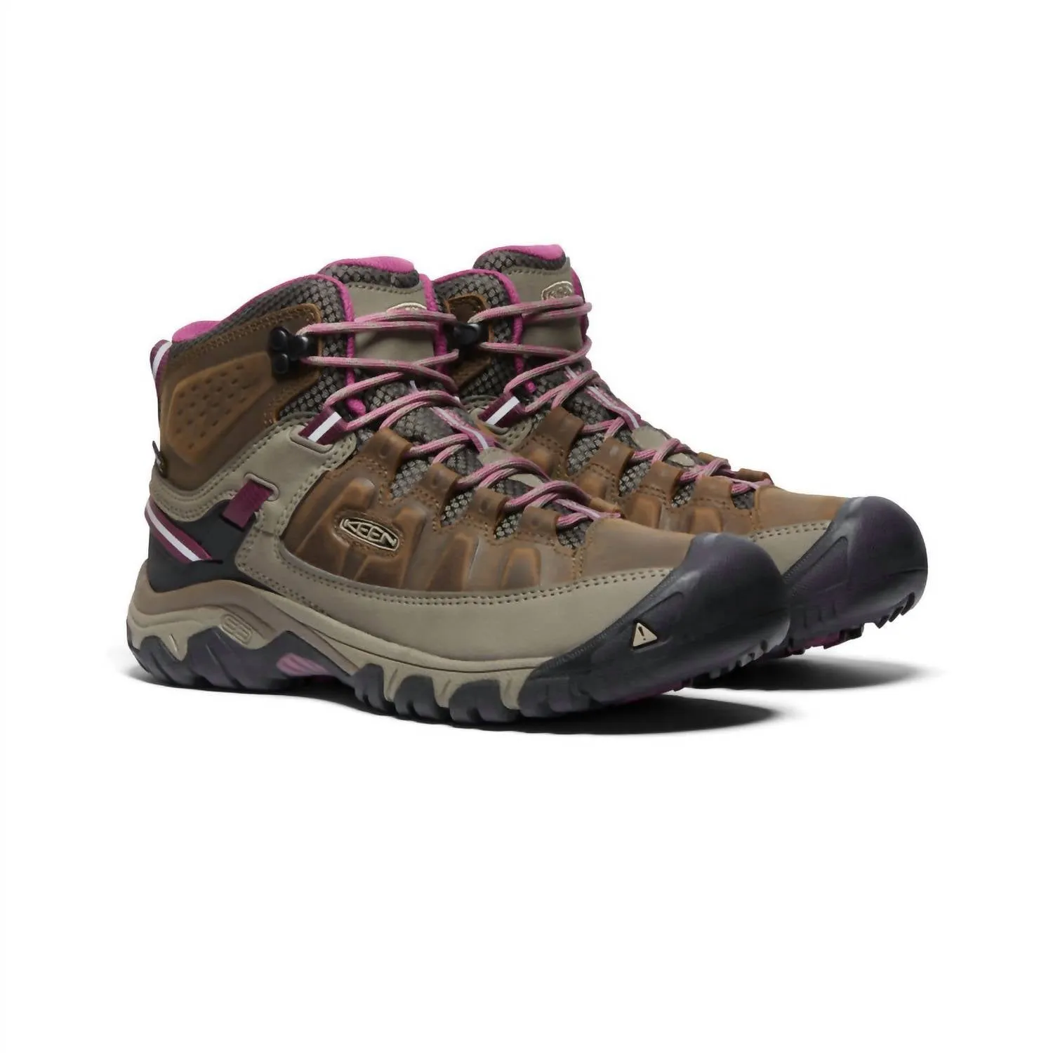 Women's Targhee Iii Mid Waterproof Boot In Weiss/boysenberry