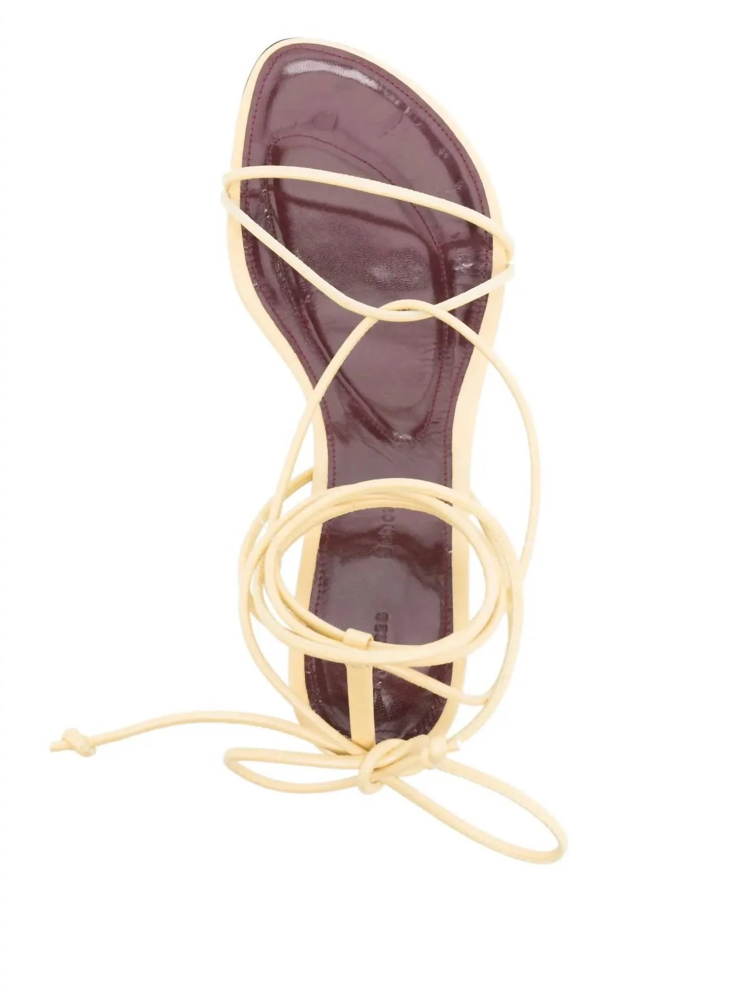 Women's Tee Ankle Strap Sandals In Resin