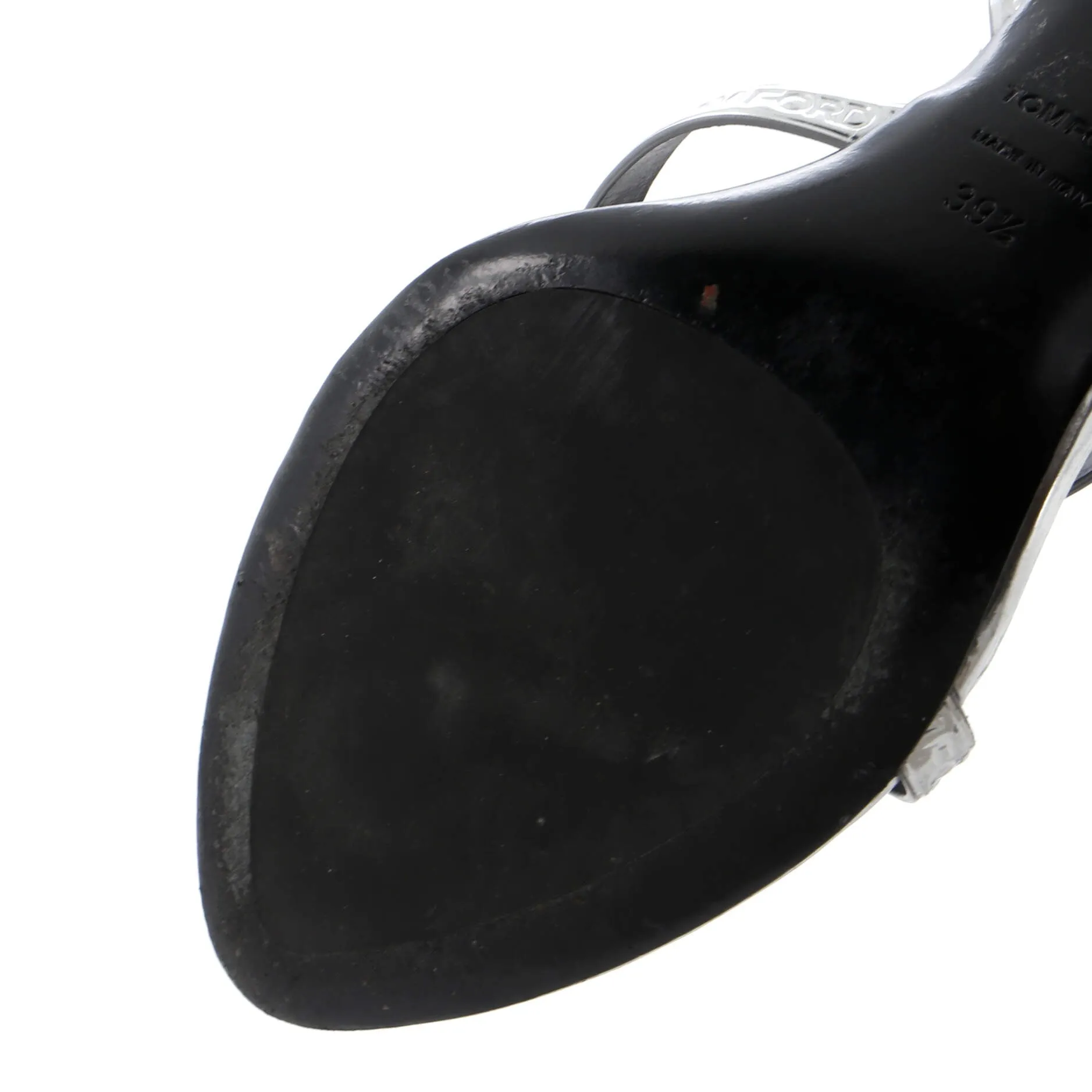 Women's Thong Ankle Wrap Sandals Embossed Leather