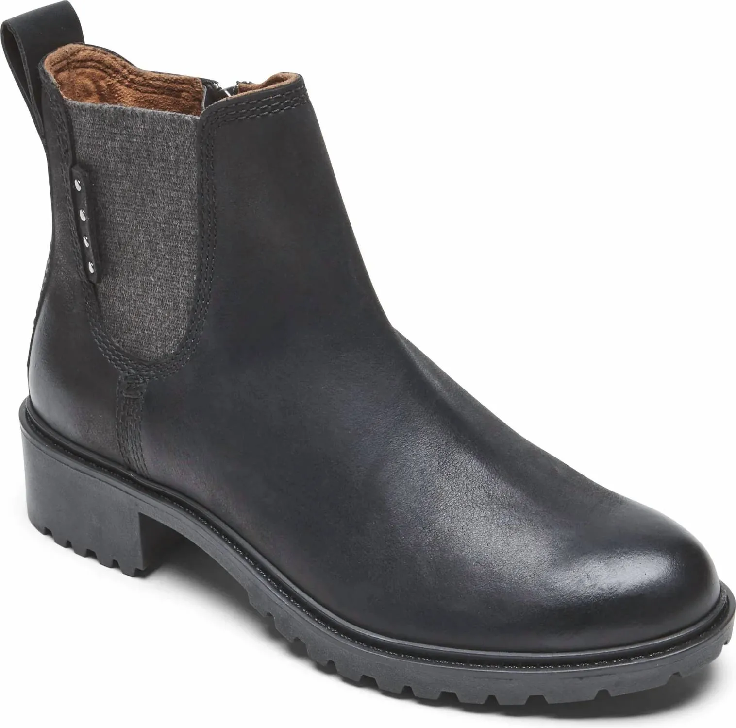 Women's Winter Chelsea Waterproof Boot In Black
