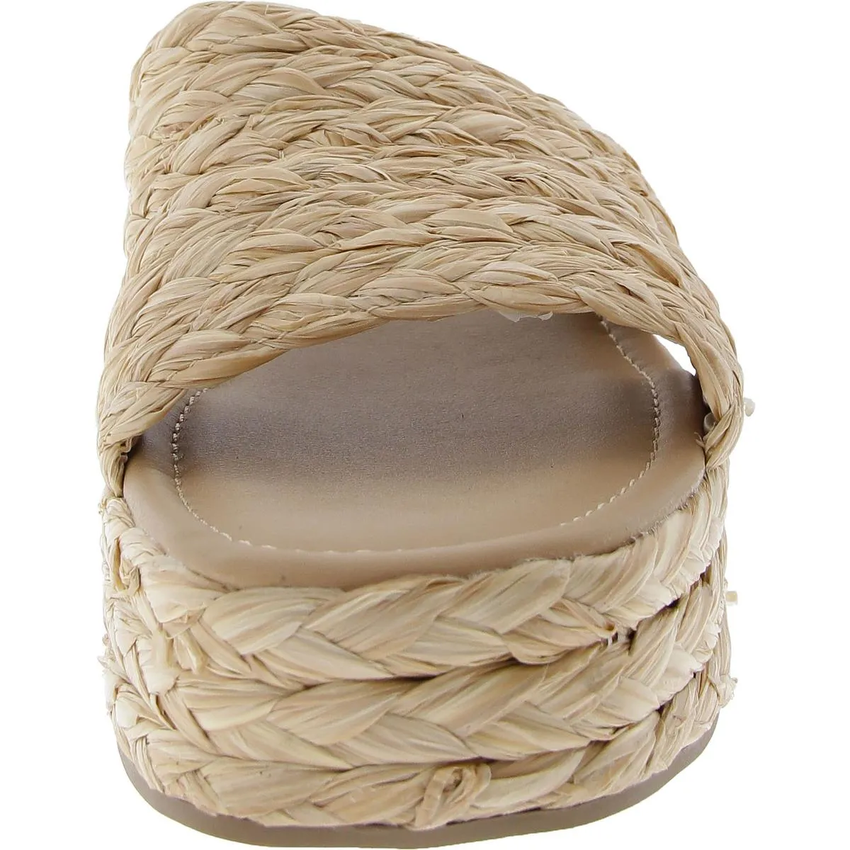 Womens Woven Platform Sandals