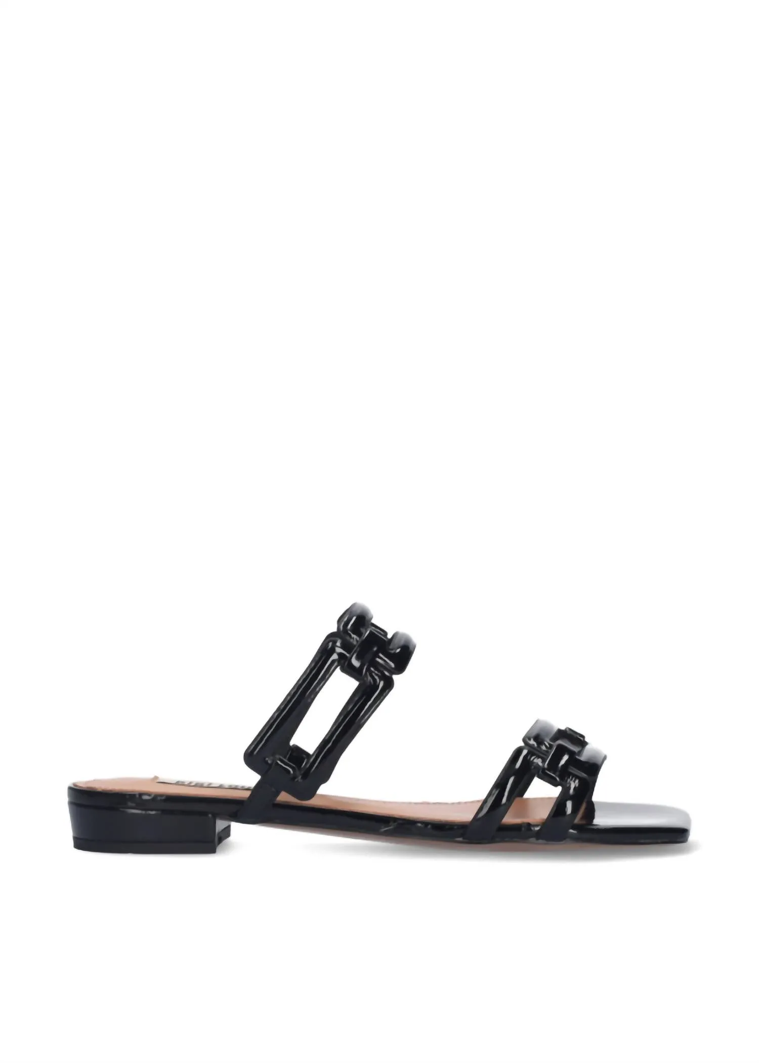 Women's Zinnia Sandals In Black Patent