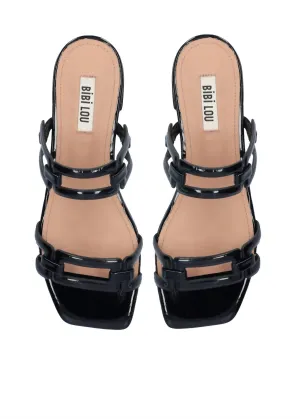 Women's Zinnia Sandals In Black Patent