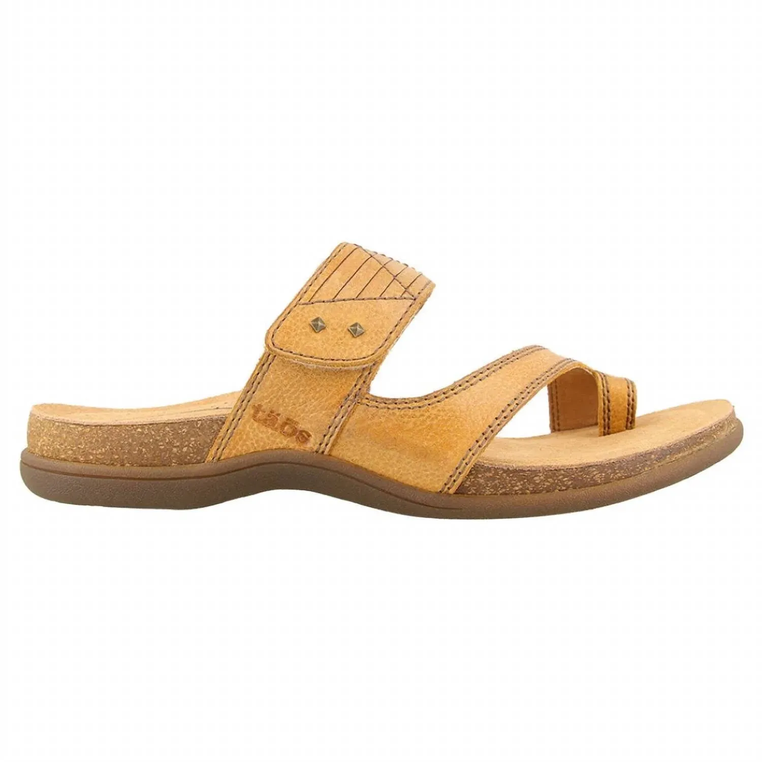 Women's Zone Leather Sandal In Wheat