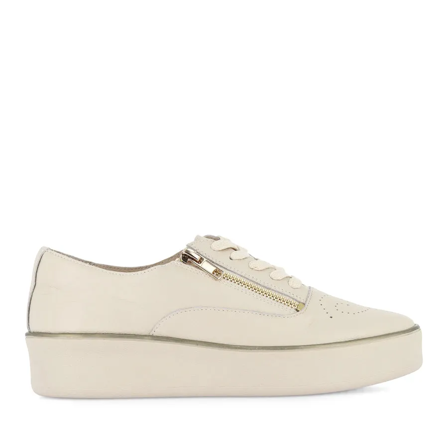 ZHARA W - MILK MILK LEATHER