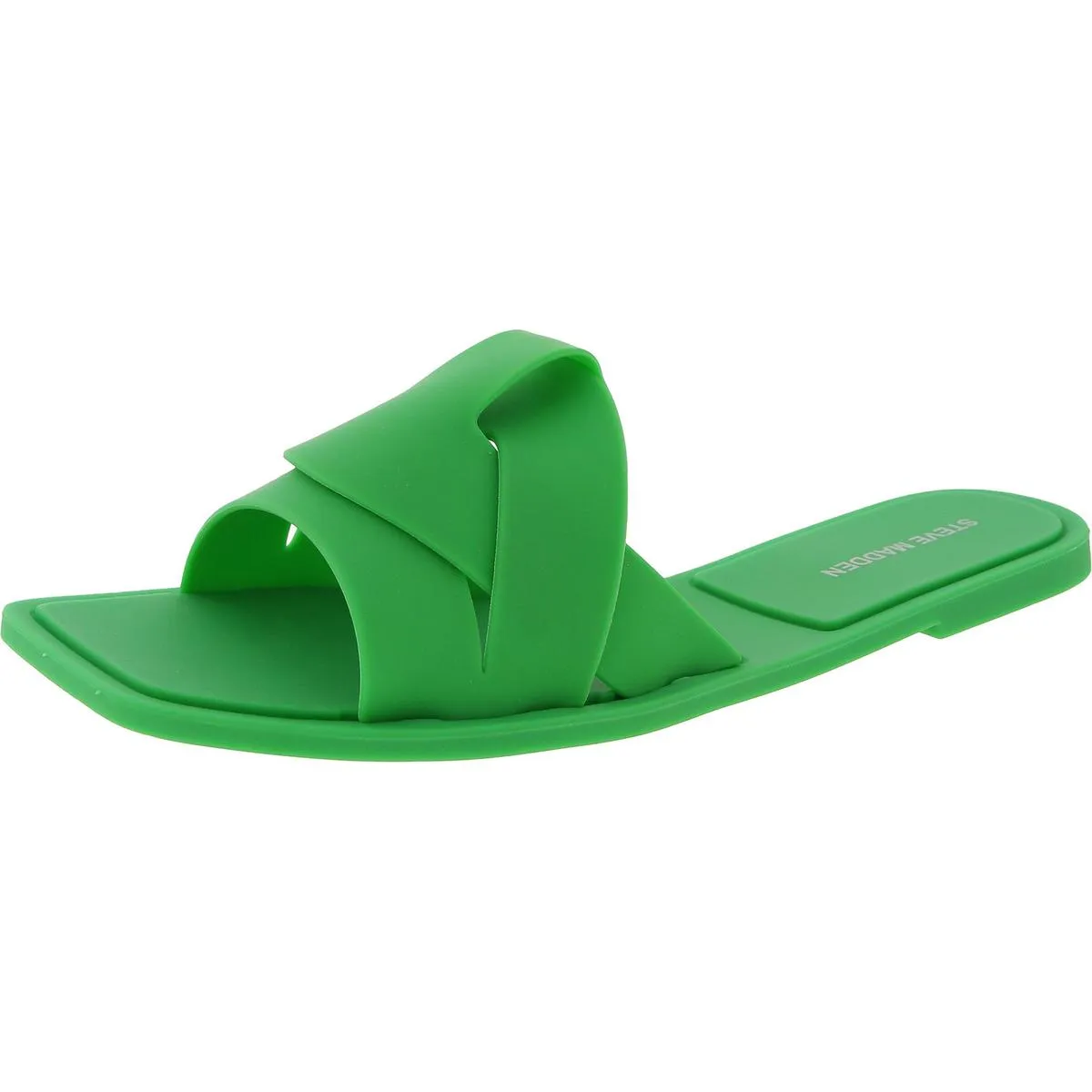 Zippy Womens Woven Rubber Slide Sandals