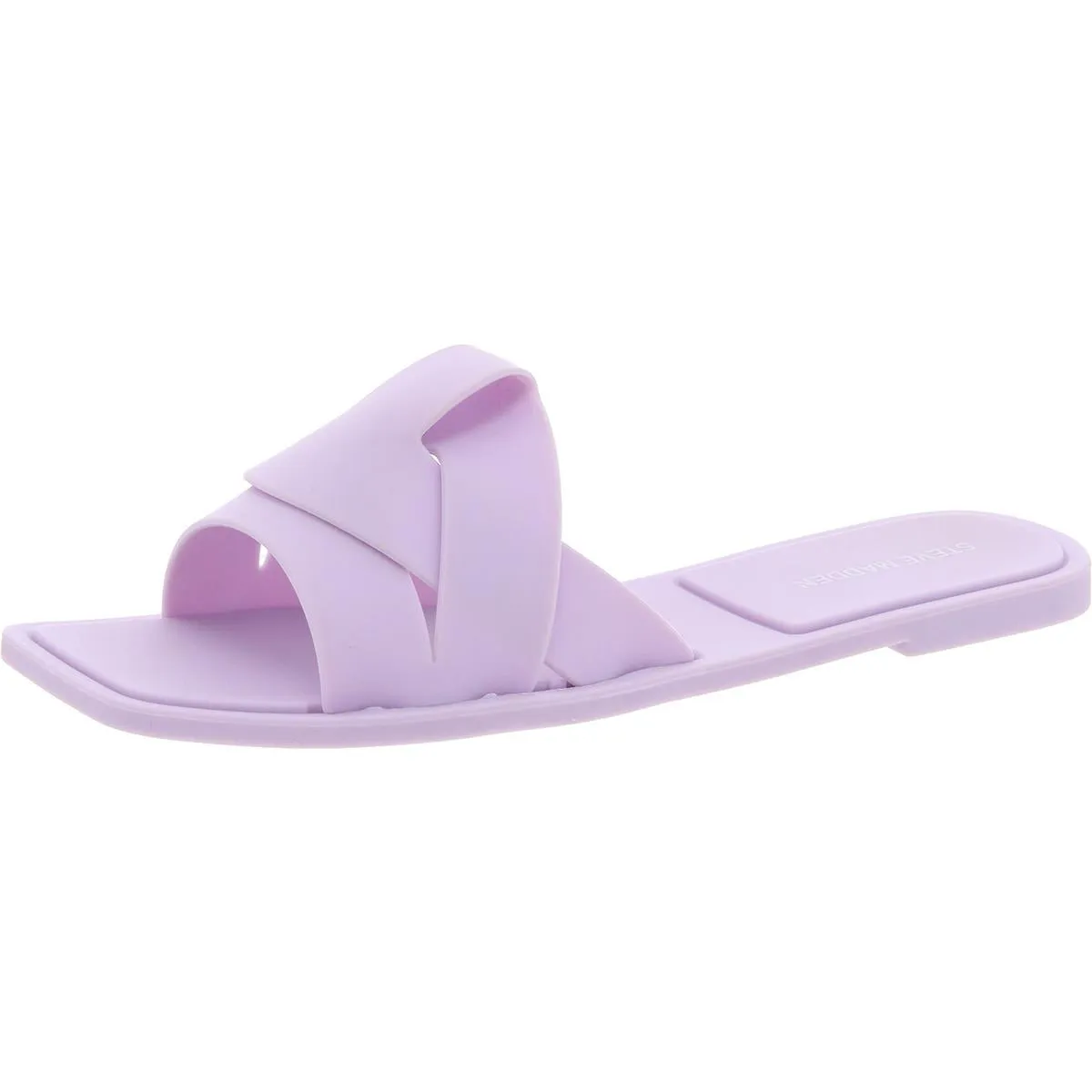 Zippy Womens Woven Rubber Slide Sandals